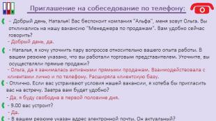 Как оформить приглашение для работника на собеседование при приеме на работу по телефону, электронной почте, в смс