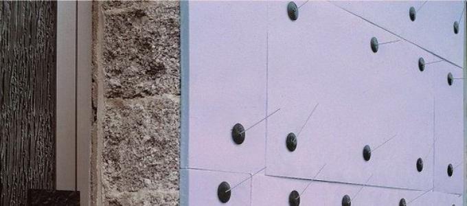 Technology of facade insulation with extruded polystyrene foam