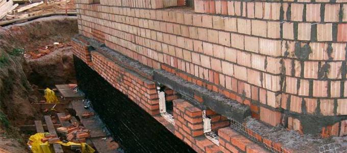 We build a red brick foundation on our own
