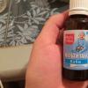 A set of vitamins for babies Children's vitamins up to a year